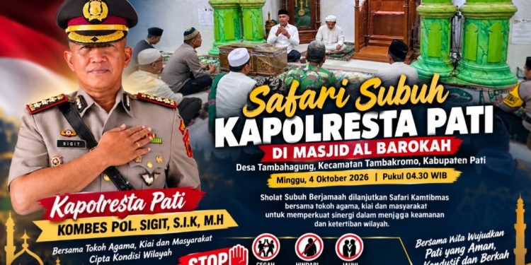 Cegah Tawuran Antar Geng, Kapolresta Pati Gaungkan Stop Kenakalan Remaja
