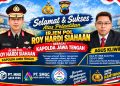 Irjen Pol Roy Hardi Siahaan Resmi Jadi Kapolda Jawa Tengah, Agus Kliwir Sampaikan Ucapan Selamat