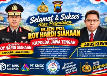 Irjen Pol Roy Hardi Siahaan Resmi Jadi Kapolda Jawa Tengah, Agus Kliwir Sampaikan Ucapan Selamat