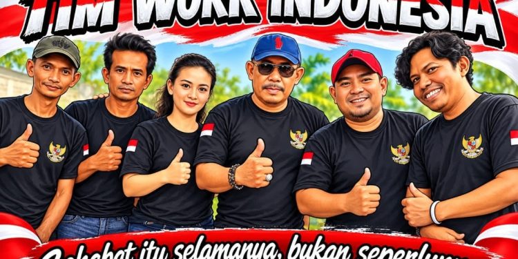 Silaturahmi di Makassar, Tim Work H. Syamsul Alam Perkuat Kekompakan