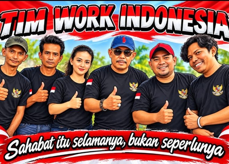 Silaturahmi di Makassar, Tim Work H. Syamsul Alam Perkuat Kekompakan