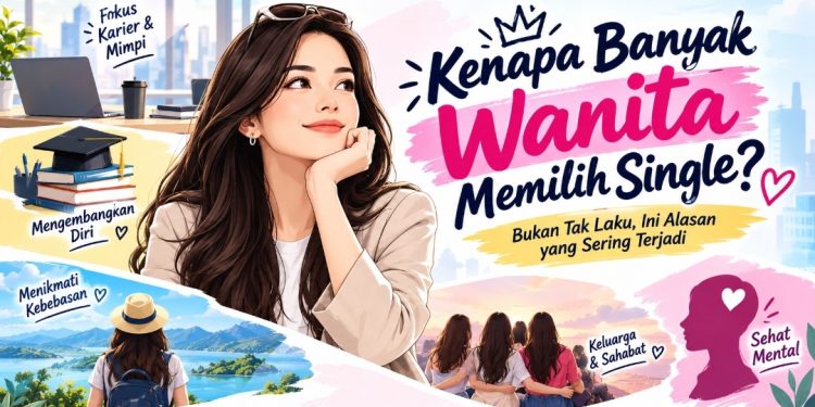 Kenapa Banyak Wanita Memilih Single? Bukan Tak Laku, Ini Alasan yang Sering Terjadi
