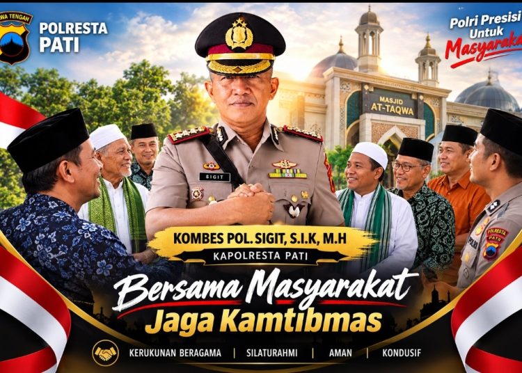 Polisi Bersama Masyarakat, Kapolresta Pati Perkuat Kerukunan