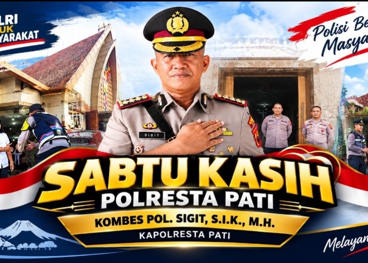 Polresta Pati Gelar Sabtu Kasih, Perkuat Kerukunan dan Keamanan