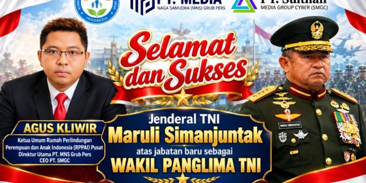 Agus Kliwir Ucapkan Selamat! Jenderal TNI Maruli Simanjuntak Resmi Jabat Wakil Panglima TNI