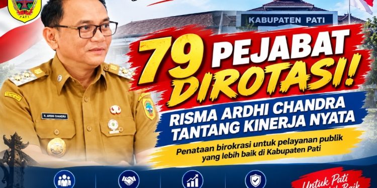 79 Pejabat Dirombak, Plt Bupati Pati Tantang Kinerja Nyata