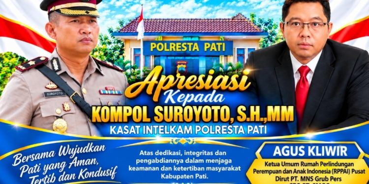 Apresiasi Kompol Suroyoto, Agus Kliwir Dorong Polri Komitmen Kepercayaan Publik