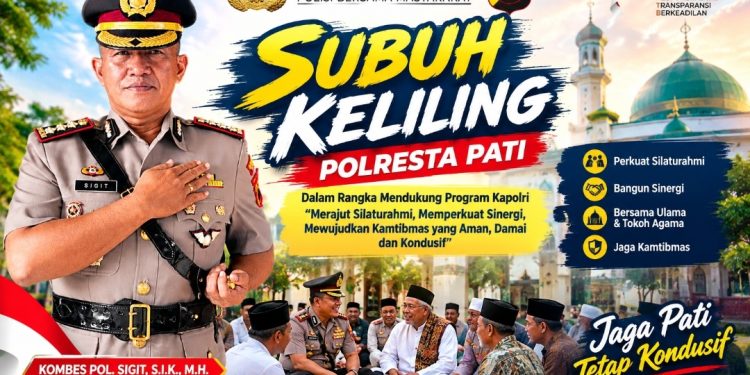 20 Polsek Bergerak Saat Subuh, Polresta Pati Perkuat Benteng Kamtibmas
