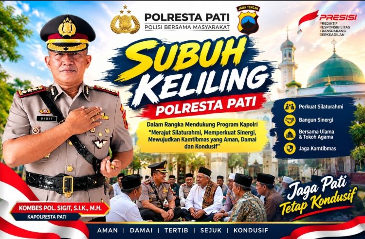 20 Polsek Bergerak Saat Subuh, Polresta Pati Perkuat Benteng Kamtibmas
