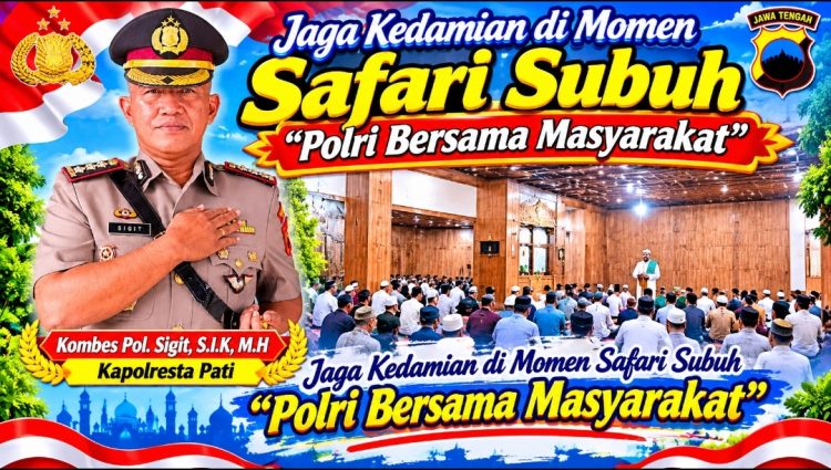 Bukan Sekadar Patroli, Kapolresta Pati Ciptakan Kedamaian dan Kerukunan Beragama