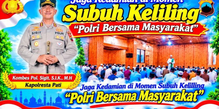 Bukan Sekadar Patroli, Kapolresta Pati Ciptakan Kedamaian dan Kerukunan Beragama