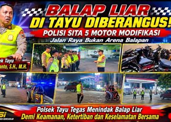 Polisi Sikat Balap Liar, 5 Motor Modifikasi Disita